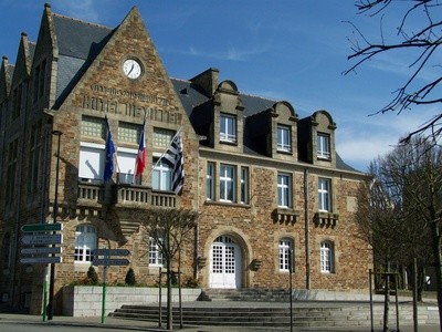 Mairie de la ville de Saint-Herblain, près de l'hôtel